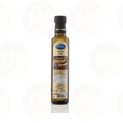 Mecitefendi Susam Yağı 250 ml – %100 Soğuk Sıkım Sesamum Indicum | Doğal Bitkisel Yağ