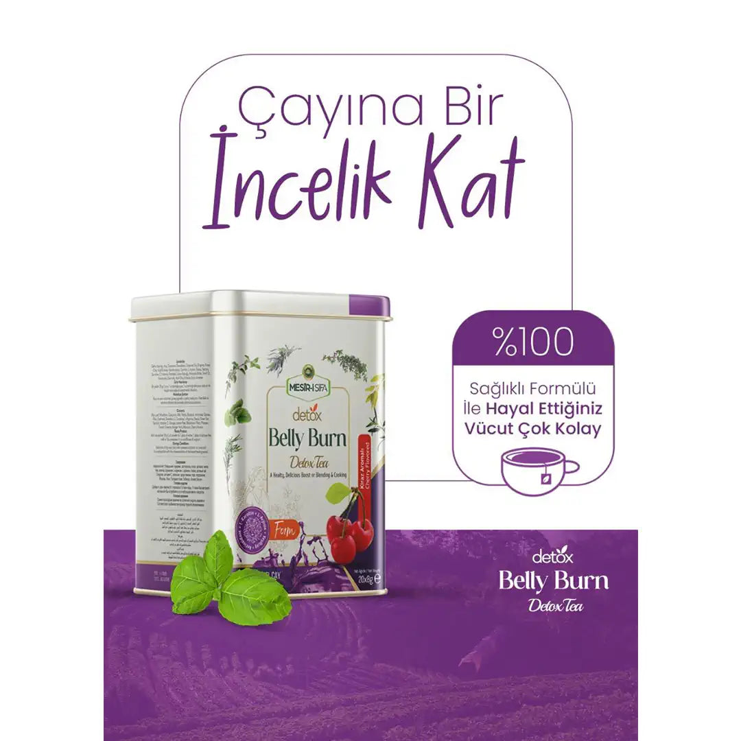 Belly Burn Detox Çayı 8gr 20'li Doğal Içerikli Detoks Tea 4