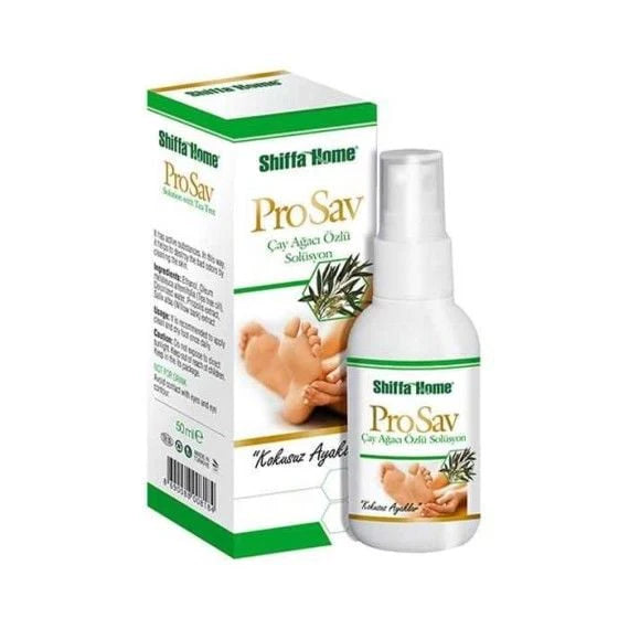 Prosav Çay Ağacı Özlü Ayak Solüsyonu 50 ml – Ayak Kokusu Giderici ve Ferahlatıcı Bakım Spreyi