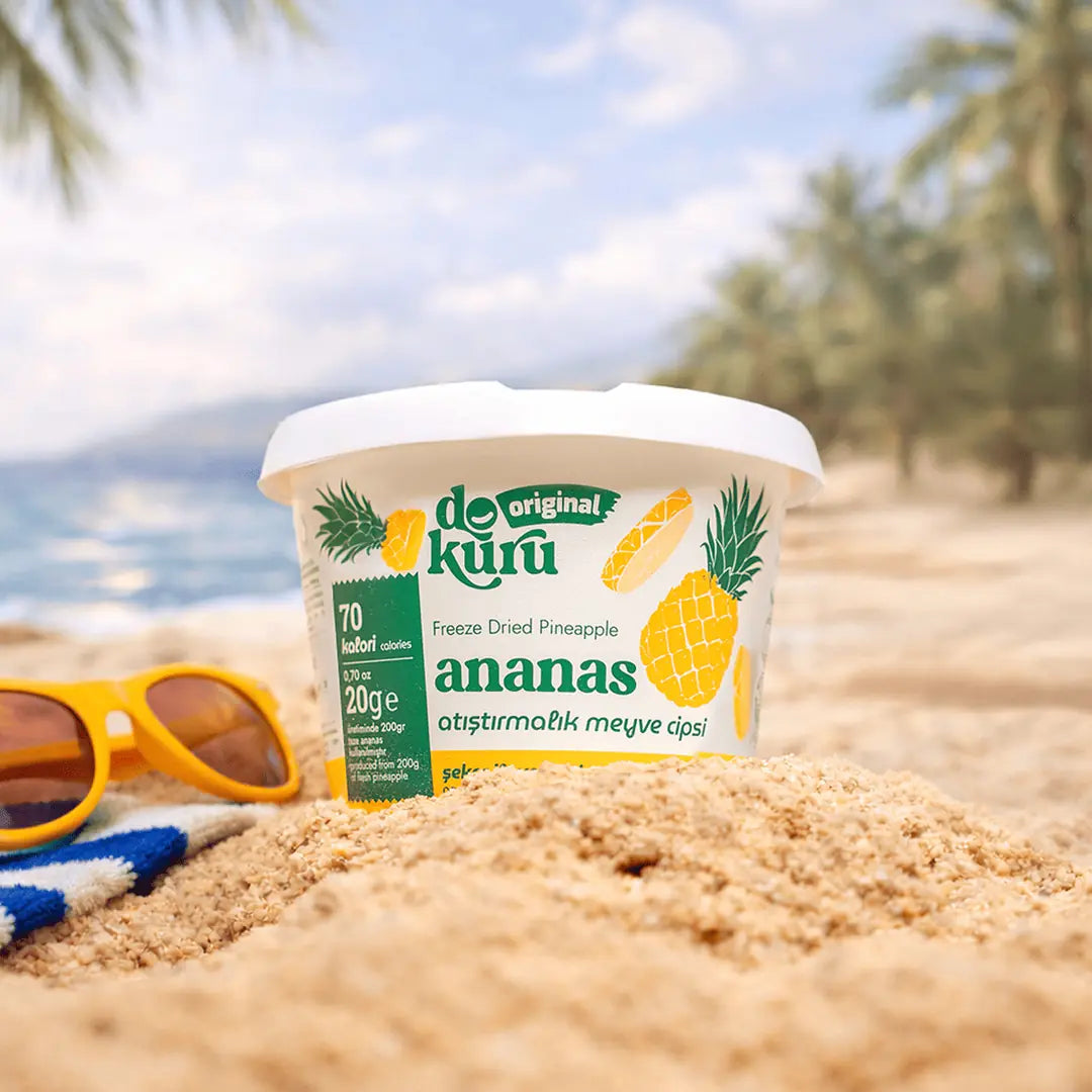 Dokuru Ananas Cipsi 20 gr – %100 Doğal Freeze Dry Ananas, Katkısız Sağlıklı Atıştırmalık 4