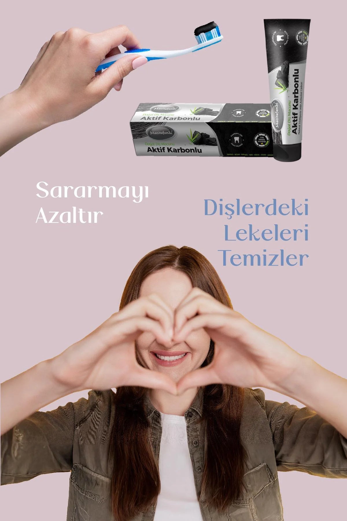 Mecitefendi Aktif Karbonlu Doğal Diş Macunu 4