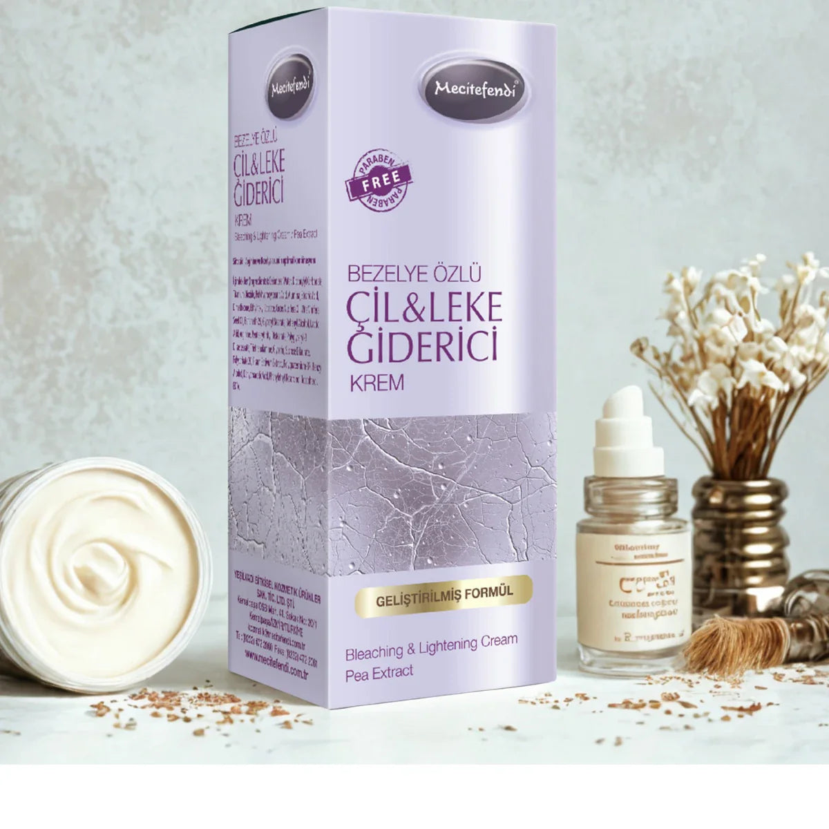 Mecitefendi Bezelye Özlü Çil Ve Leke Kremi 50 Ml 3