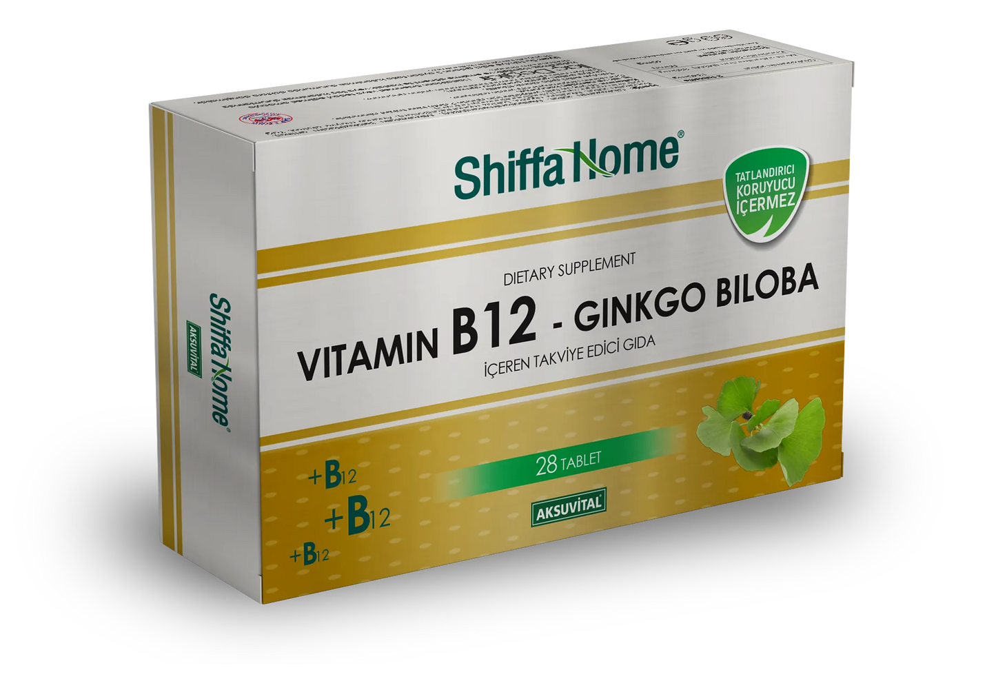 Shiffa Home Vitamin B12-Gınko Bıloba