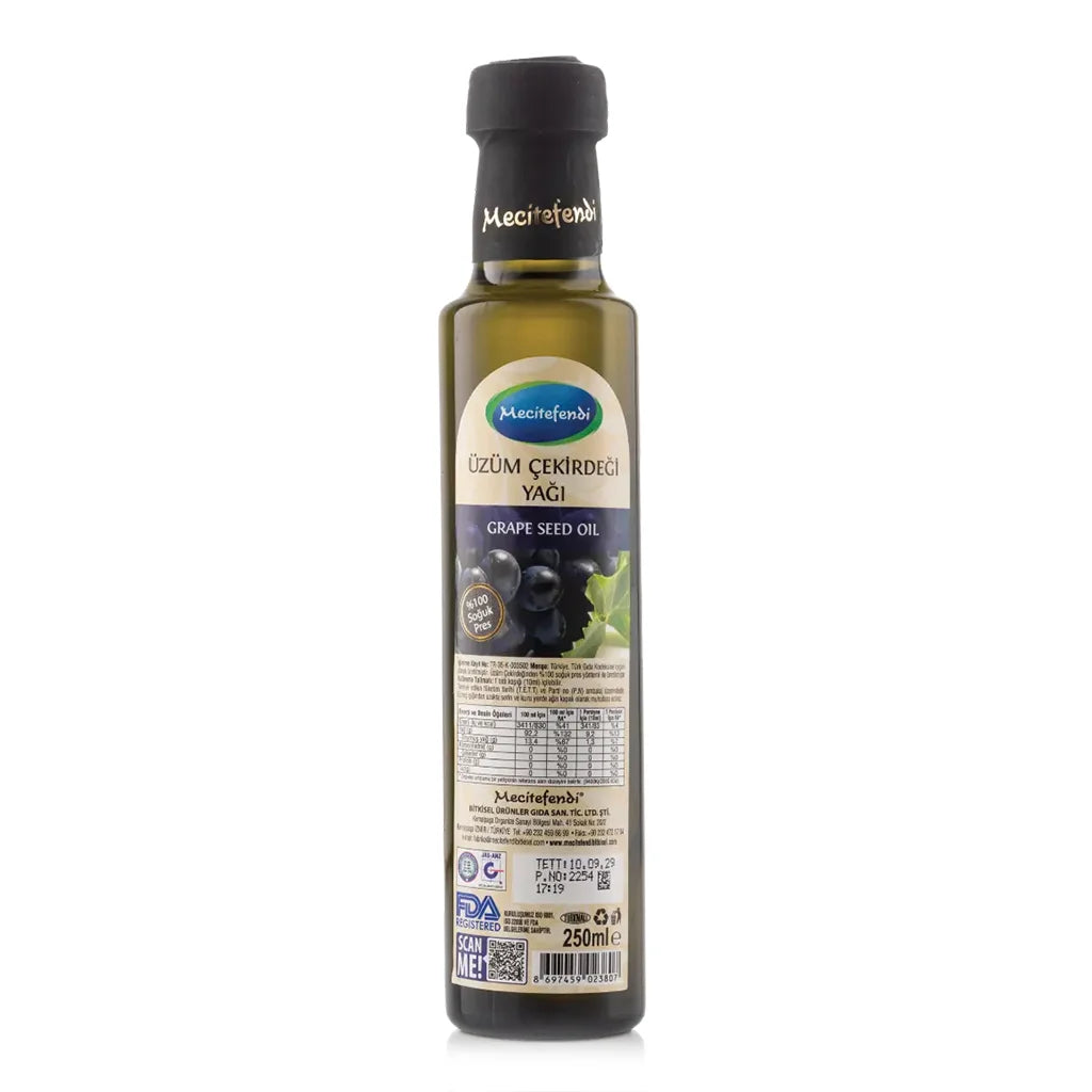 Mecitefendi Üzüm Çekirdeği Yağı 250 ml