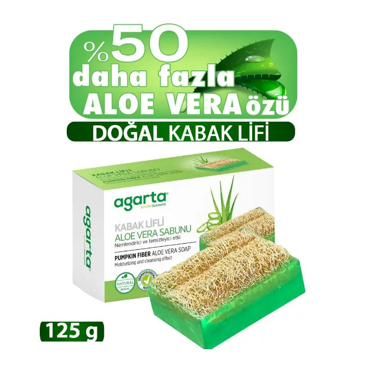 Agarta Aloe Vera Lifli Sabun