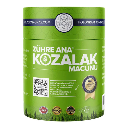 Zühre Ana Kozalak Macunu – Servi Kozalağı İçeren Bitkisel Karışım | Bağışıklık Destekleyici Pekmezli Macun