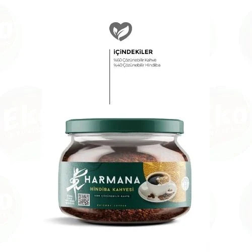 Harmana Hindiba Kahvesi 150 gr (60 Kullanım) – Hindiba Kökü & Kahve Karışımı | Detoks Destekleyici Kahve Alternatifi 2