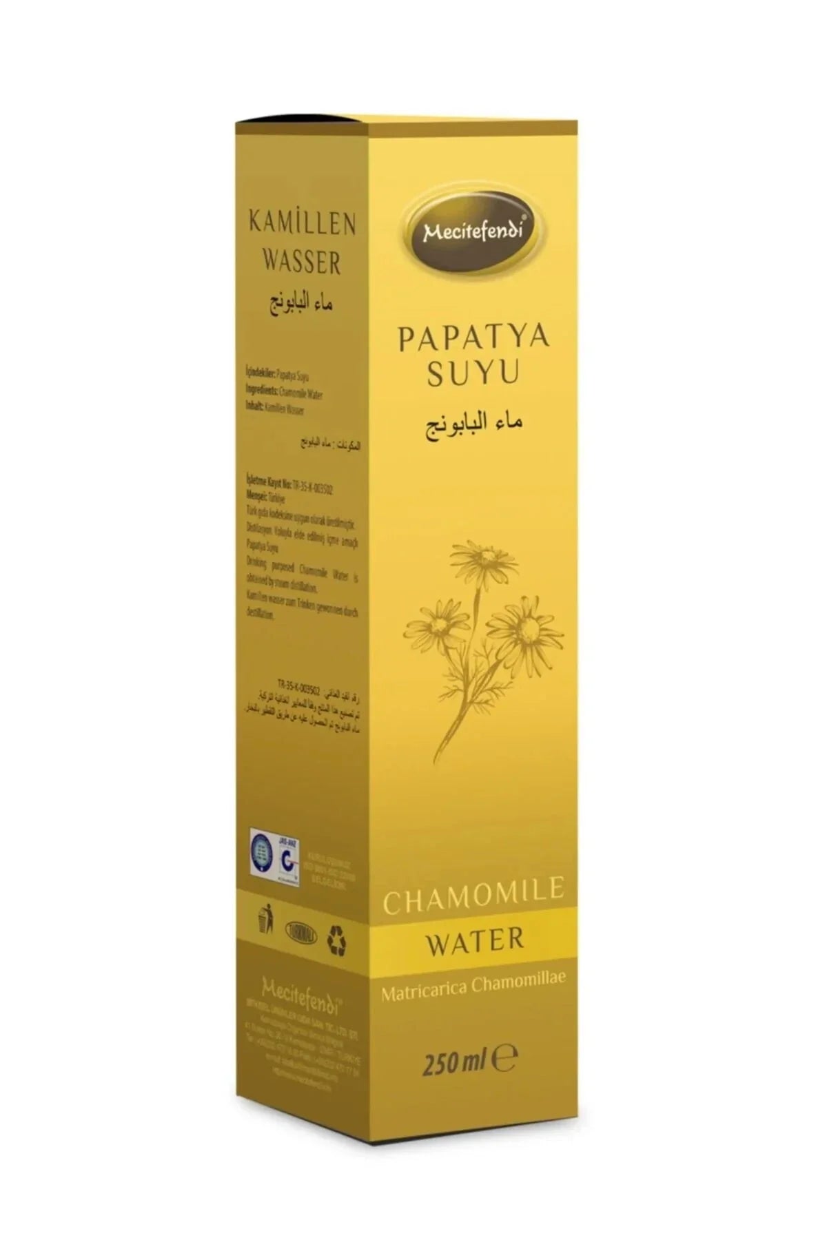 Mecitefendi Papatya Suyu 250 Ml 2