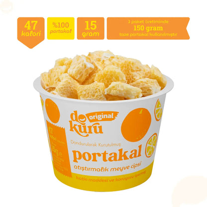 Dokuru Portakal Cipsi 15 gr – %100 Doğal Freeze Dry Portakal, Katkısız Sağlıklı Atıştırmalık 3