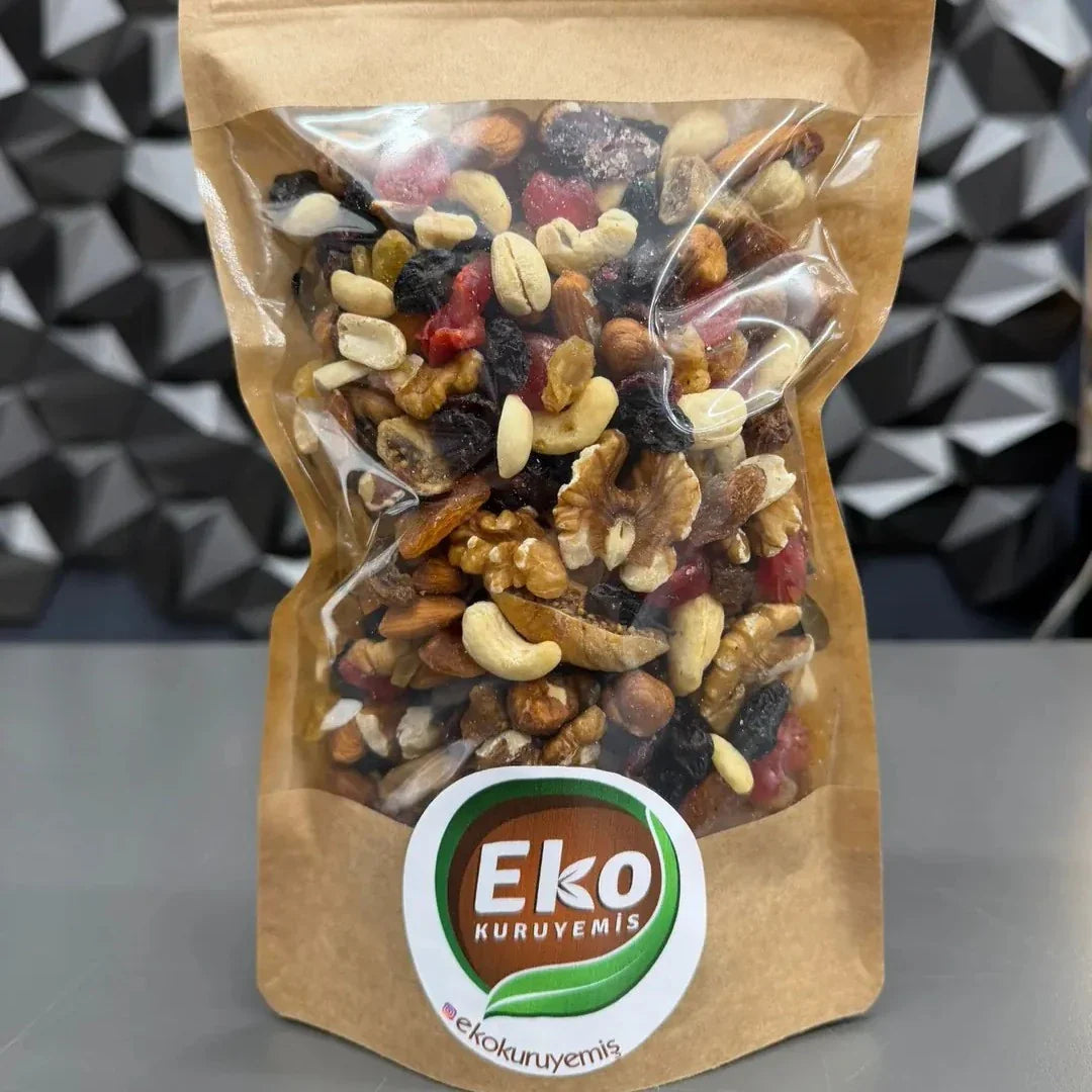 Tamamen Çiğ Kurumeyve ve Kuruyemişten Oluşan Yaşam Çerezi 500 gr 2