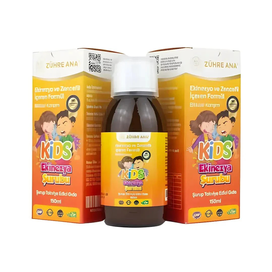 Zühre Ana Kids Ekinezya ve Zencefilli Şurup 6