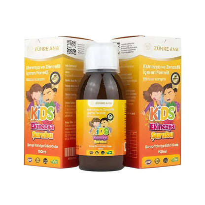 Zühre Ana Kids Ekinezya ve Zencefilli Şurup 6