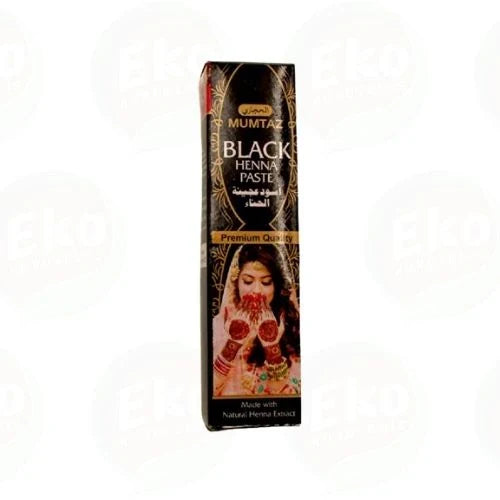 Mumtaz Siyah Kına Tüp 25 gr – El ve Vücut İçin Hazır Black Henna Paste | Kolay Uygulama Kalıcı Desen 4
