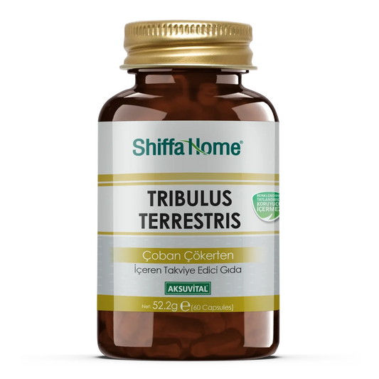 Shiffa Home Tribulus Terrestris (Çoban Çökerten) Kapsül – 60 Kapsül Bitkisel Takviye Edici Gıda