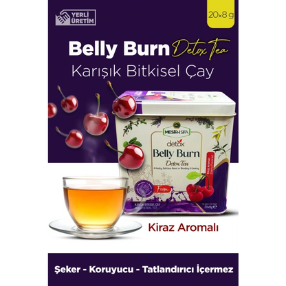 Belly Burn Detox Çayı 8gr 20'li Doğal Içerikli Detoks Tea