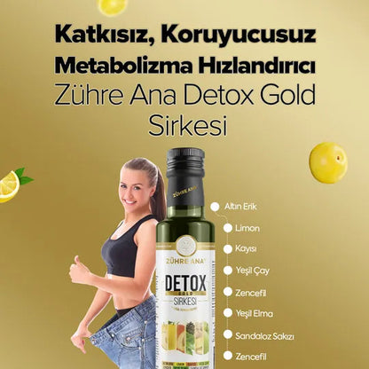 Zühre Ana Detox Gold Sirkesi Doğal Fermantasyon 2