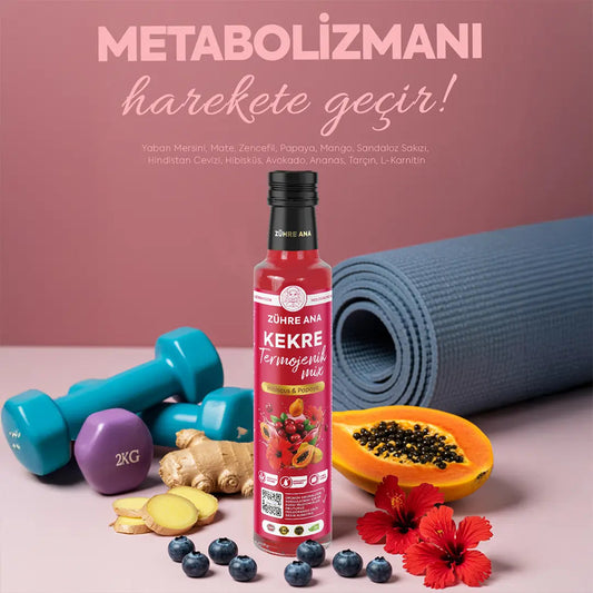 Zühre Ana Kekre Termojenik Mix 250 ml – Bitkisel & Meyveli İçecek Konsantresi | L-Karnitin İçerikli 2