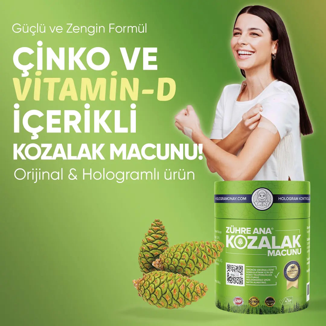 Zühre Ana Kozalak Macunu – Servi Kozalağı İçeren Bitkisel Karışım | Bağışıklık Destekleyici Pekmezli Macun 3