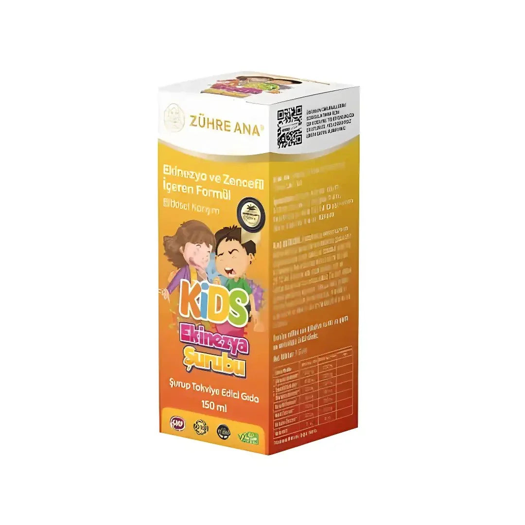 Zühre Ana Kids Ekinezya ve Zencefilli Şurup 4