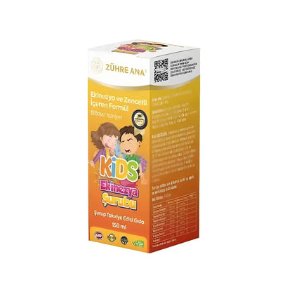 Zühre Ana Kids Ekinezya ve Zencefilli Şurup 4