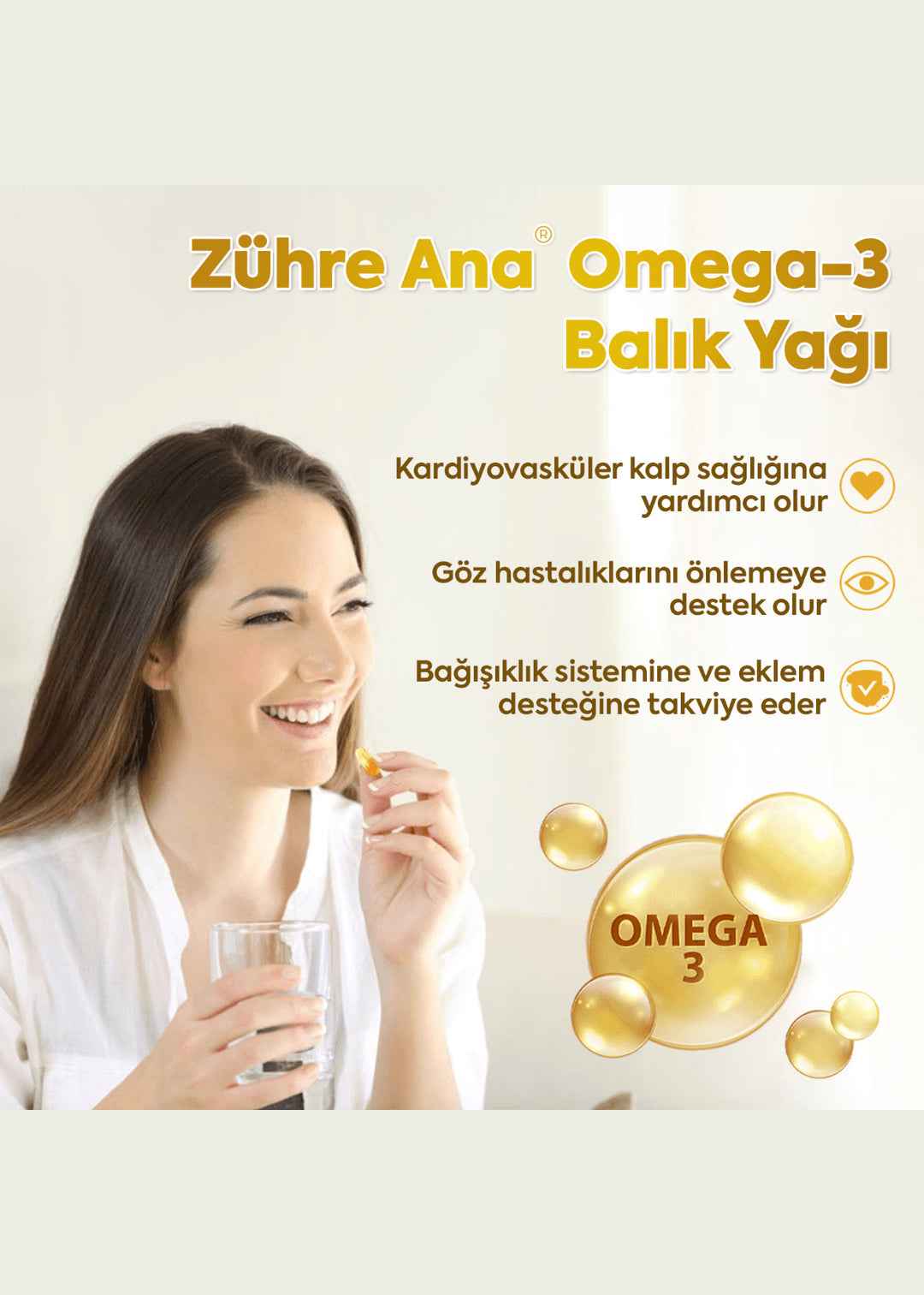 Zühre Ana Omega 3 Balık Yağı - 200 Kapsül 5