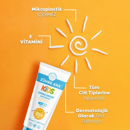 Zühre Ana Kids Güneş Kremi Spf 5