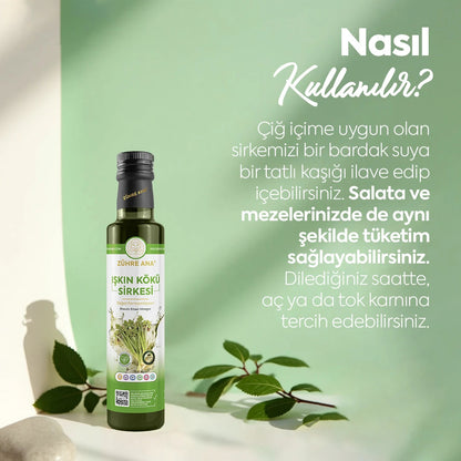 Zühre Ana Işkın Kökü Sirkesi Doğal Fermantasyon 3