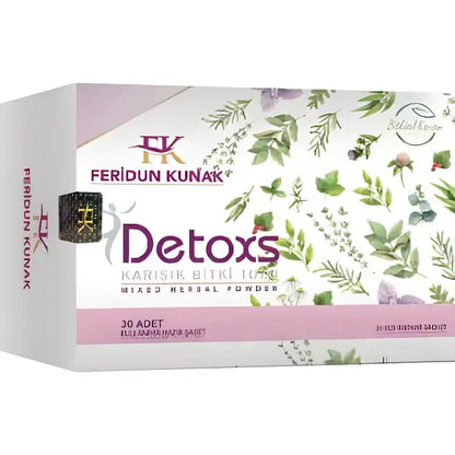 Feridun Kunak Detoxs Karışık Bitki Tozu 30 Adet 3