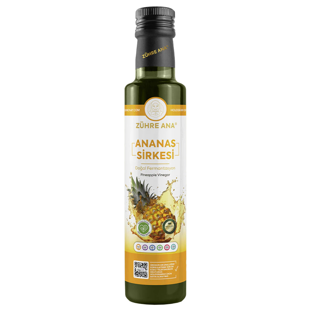 Zühre Ana Ananas Sirkesi Doğal Fermantasyon 2