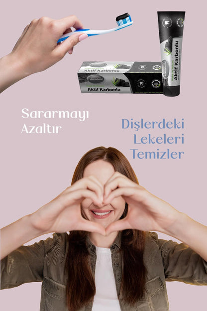 Mecitefendi Aktif Karbonlu Doğal Diş Macunu 4