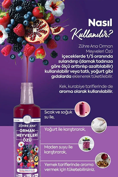 Zühre Ana Orman Meyveleri Özü 3