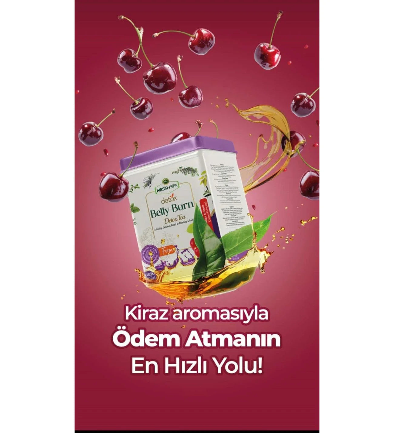 Belly Burn Detox Çayı 8gr 20'li Doğal Içerikli Detoks Tea 2