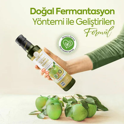 Zühre Ana Sandaloz Sakızlı Elma Sirkesi Doğal Fermantasyon 2
