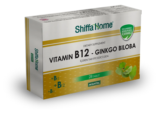 Shiffa Home Vitamin B12-Gınko Bıloba