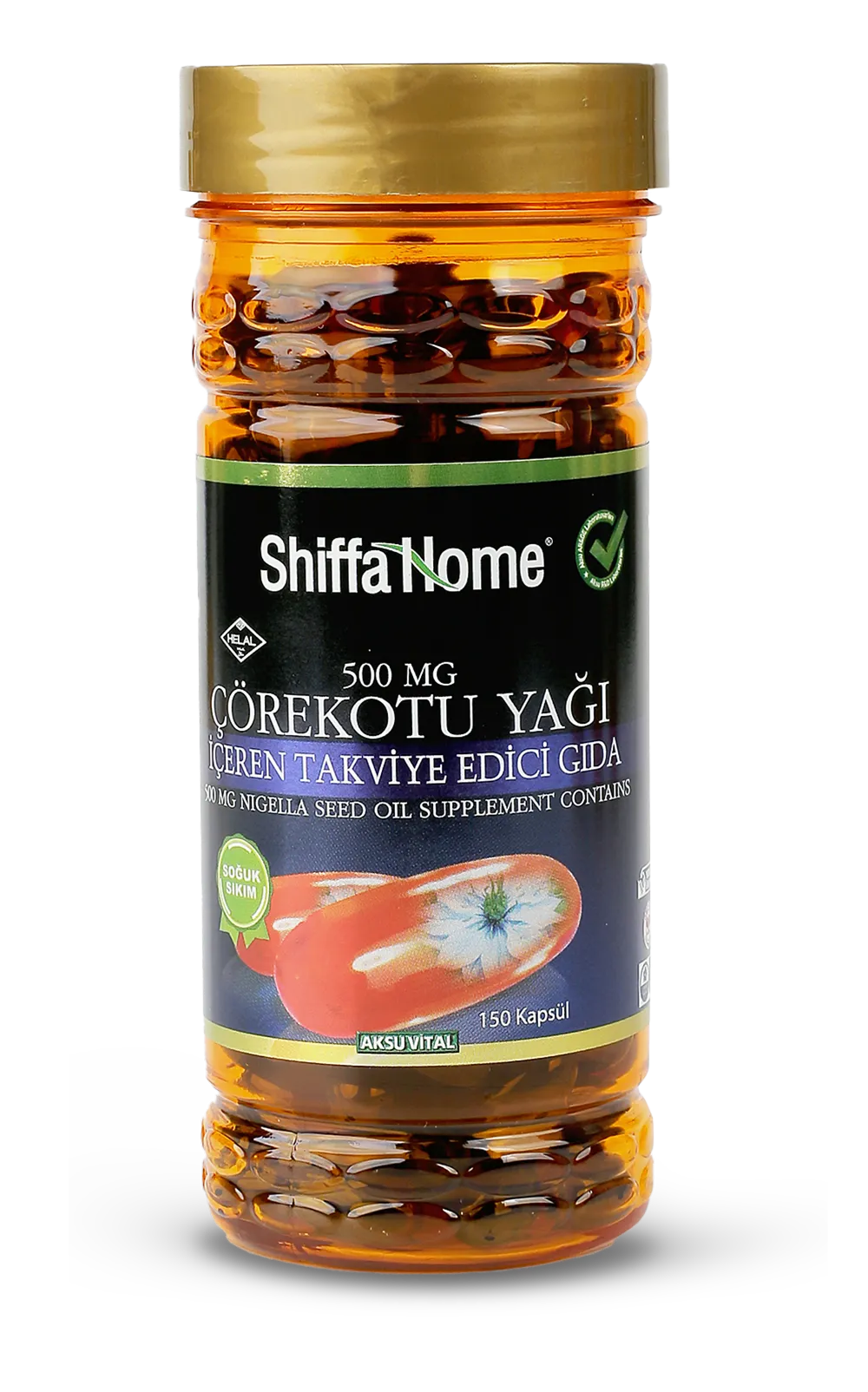 Shiffa Home Çörekotu Yağı 500 mg