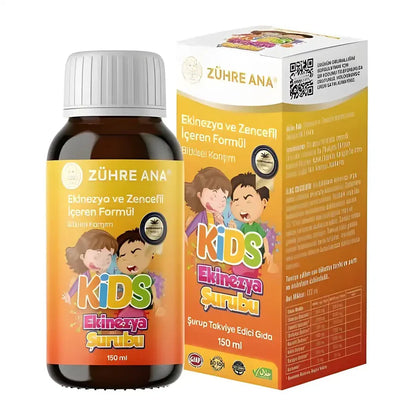 Zühre Ana Kids Ekinezya ve Zencefilli Şurup 5